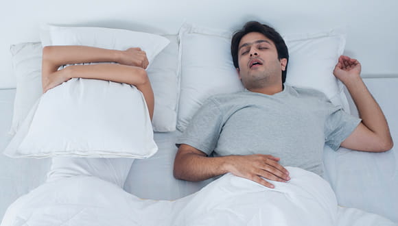 stop your partner from snoring