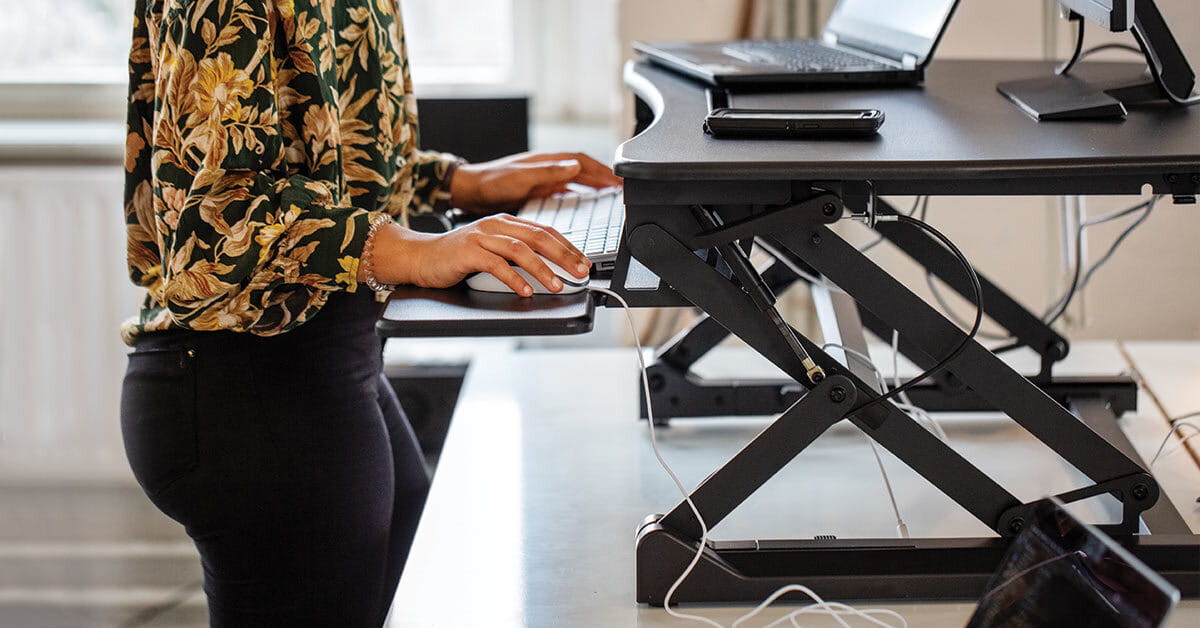 the desk stand